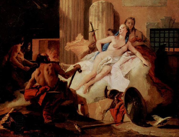 Giovanni Battista Tiepolo Venus und Vulcanus China oil painting art